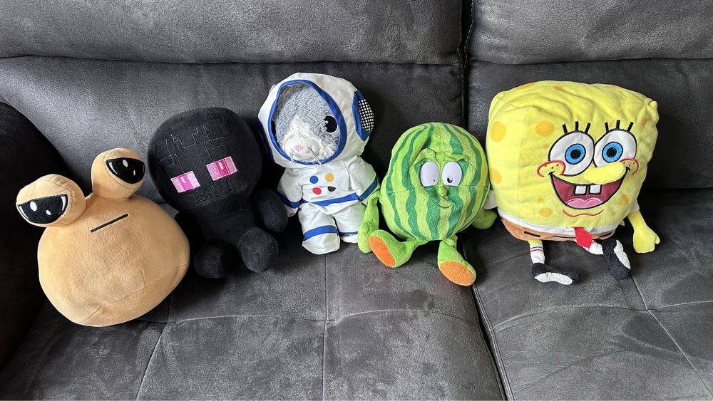 Плюшени играчки 5 броя