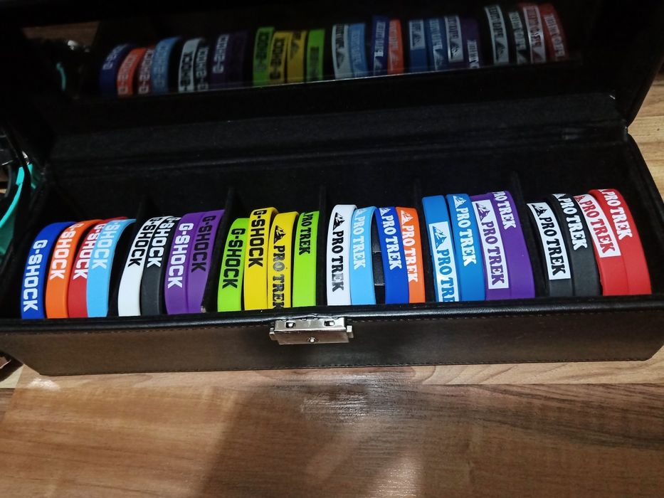 Силиконова гривна G Shock / Pro trek