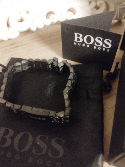 Brățară Hugo boss neagra