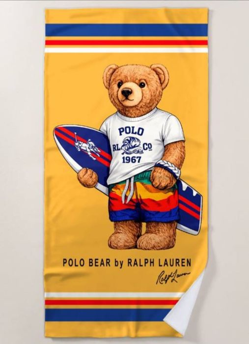 Страхотна плажна хавлия POLO RALPH LAUREN размер 180см на 90см