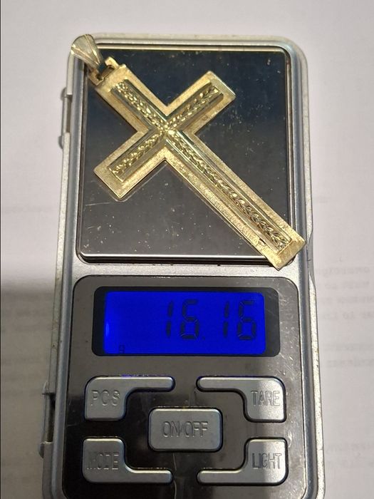 Златен Кръст- 14к. - 16,16гр.