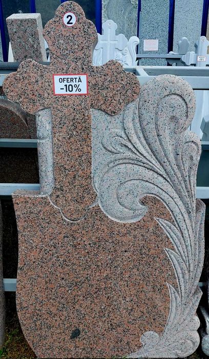 Reducere intre 10% si 20% la monumente funerare marmura si granit