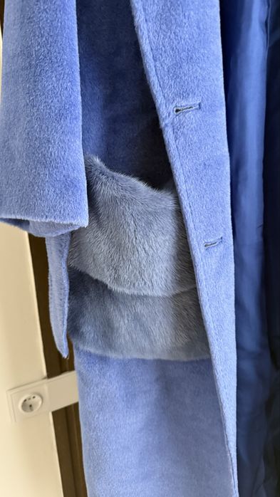 Пальто из альпаки