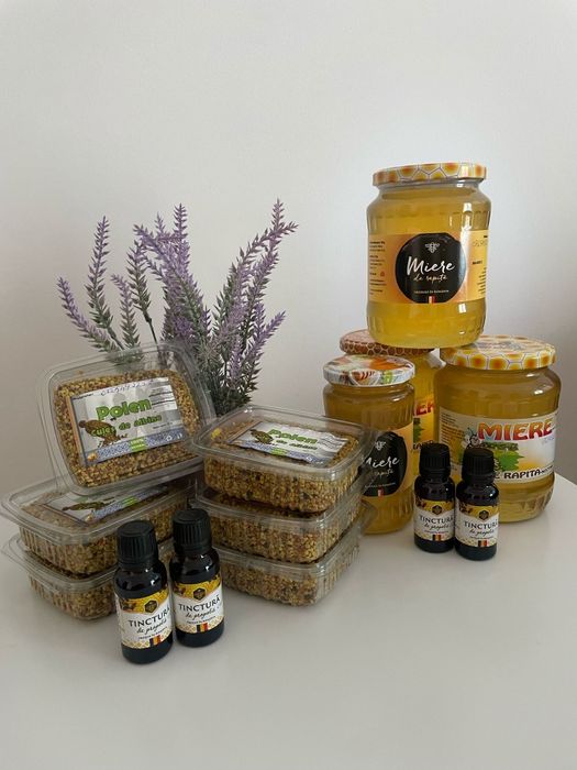 Faguri,miere si polen