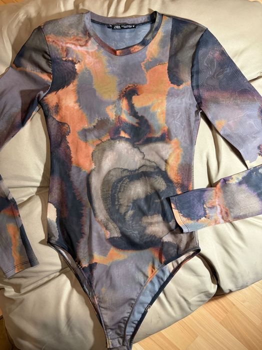 Прозрачно боди Zara