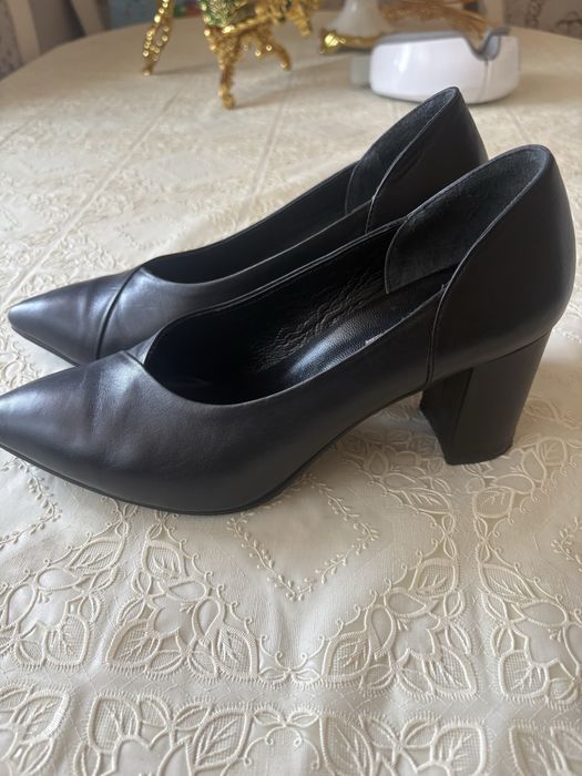 Туфли женские кожаные