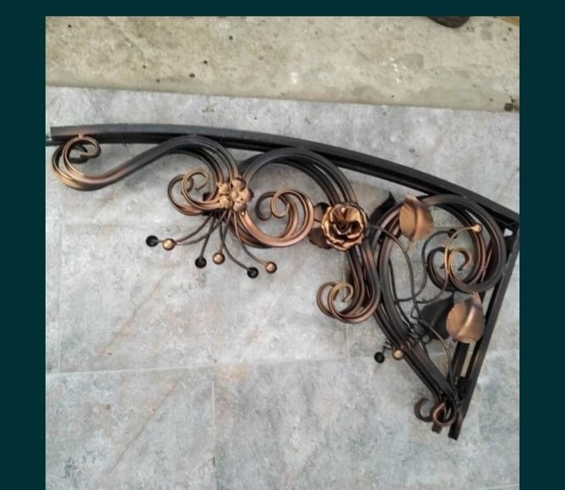 Picioare bănci fier forjat vopsit electrostatic, mese ,pergole