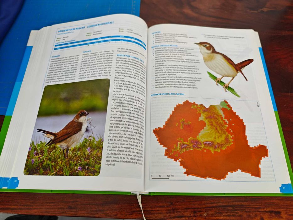 Atlas al speciilor de pasari de interes comunitar din Romania