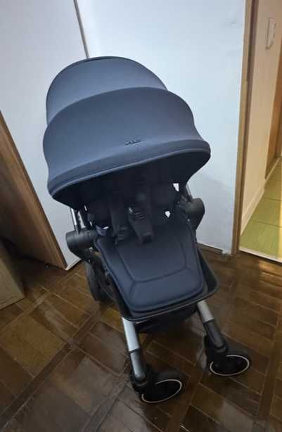 Set cărucior 2-în-1 Hub+ – Navy Blue + accesorii