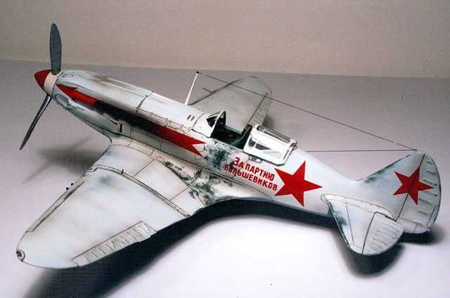 Сборная модель самолета МиГ-3 (ICM, 1:48)