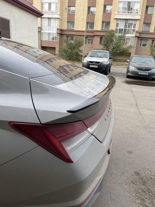 Спойлер на хюндай елантра