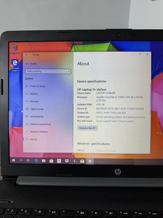 HP 15.6" Touchscreen Laptop – Excellent Condition + 1TB SSD