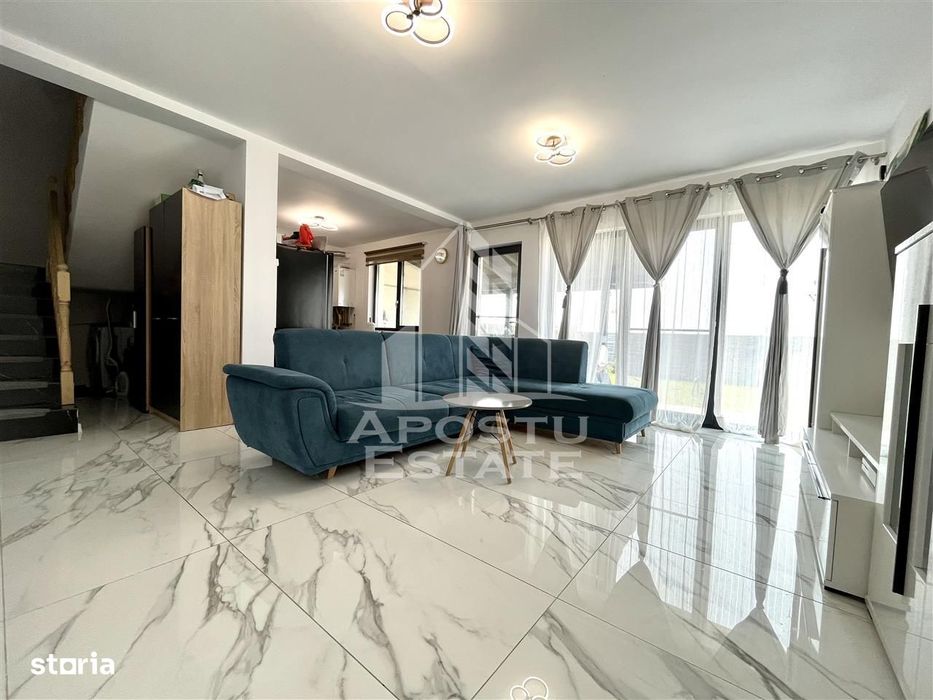 Duplex  de vanzare complet mobilat si utilat situat in Chisoda, Timis