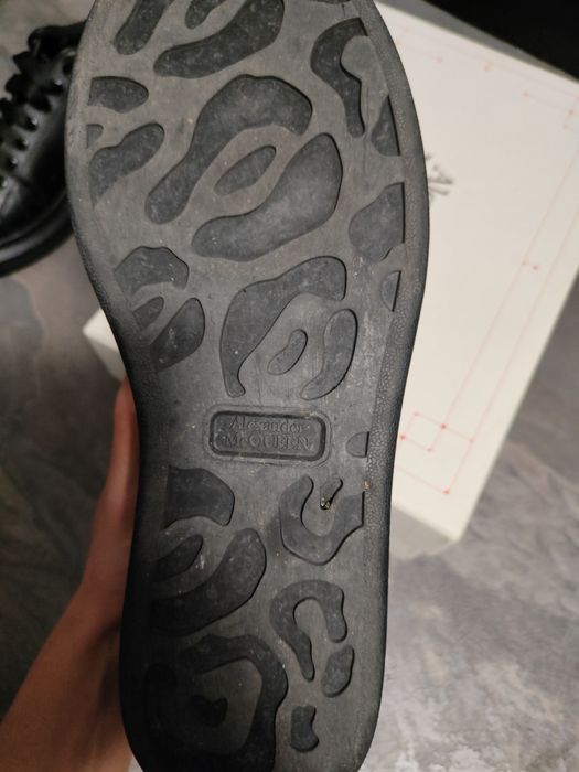 Alexander McQueen Oversized Black Graffiti