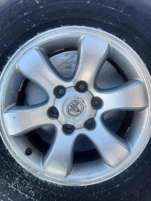 Продам колеса взборе 265/70/17