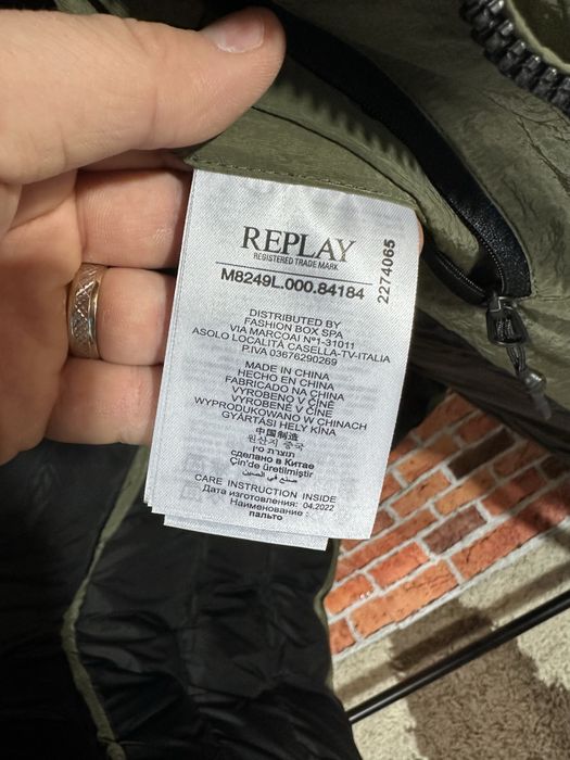 Geaca Replay Parka Originala
