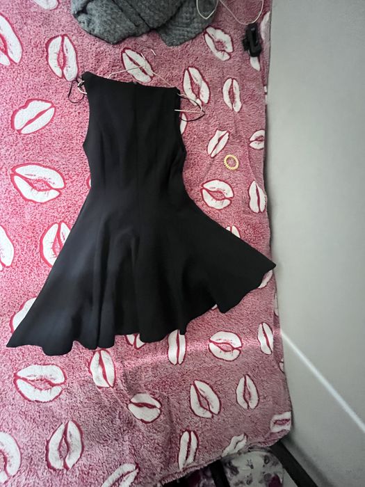 Черное платье zara