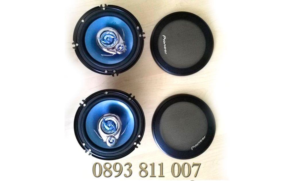 10 см колони за кола Нови Pioneer Ts-a1663 Мощни двулентови Говорители