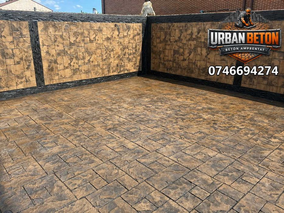 Urban Beton – Beton Amprentat Premium | Curți, Terase, Alei Durabile
