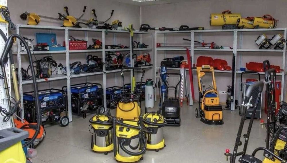 Продажа, аренда инструментов, пылесосов