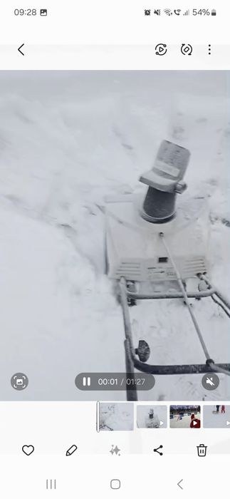 Masina de zapada si curatare