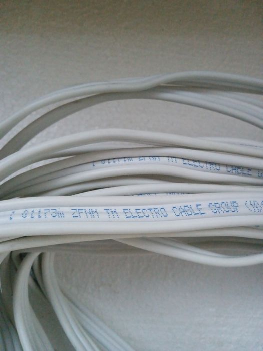 15 Metri cablu electric plat din cupru 3x2,5mm