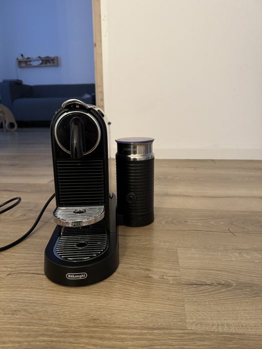 Espressor Nespresso CitiZ and Milk, De Longhi, Aeroncino