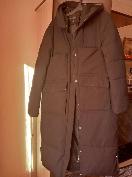 Пуховик 46-48р.очень теплый