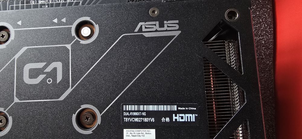 ASUS Radeon RX 9060 XT Dual 16GB GDDR6 128bit (DUAL-RX9060XT-16G) Garantie Placa video