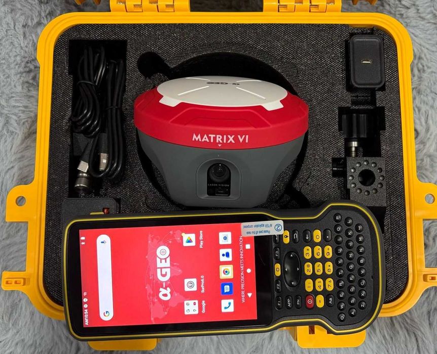 SISTEM Alphageo MATRIX VI - cu IMU 120GR. LASER + VR +2 camere GPS RTK ...