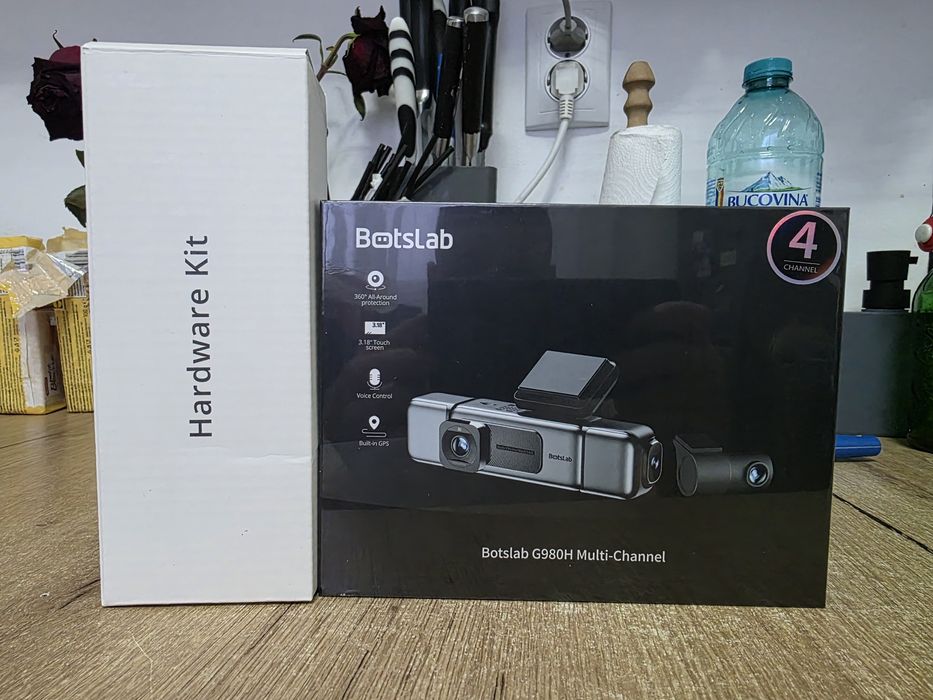 Camera auto BotSlab (3 camera in 1) plus camera spate