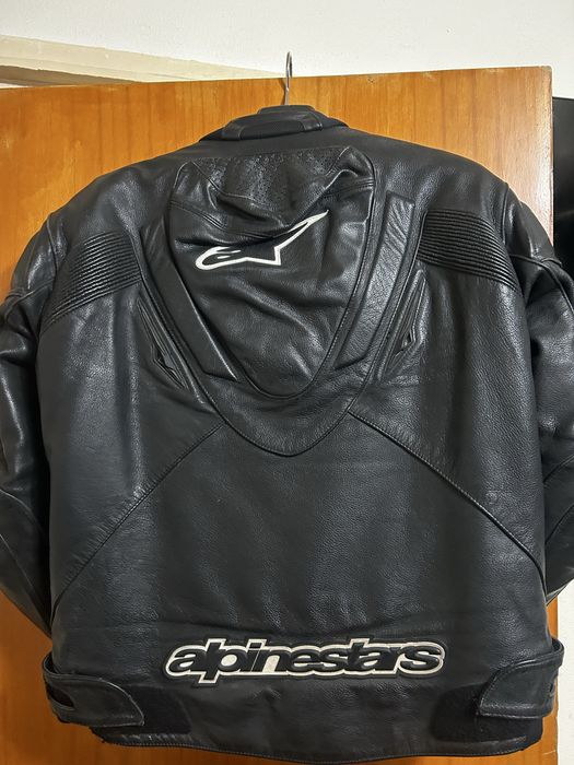Geaca moto piele alpinestars