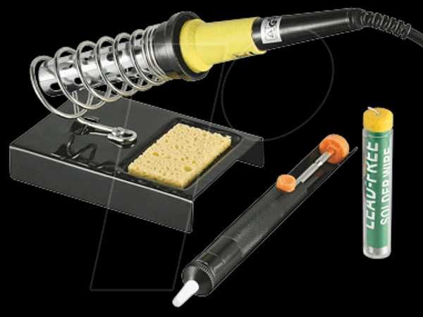 Комплект електрически поялник 30W, внос от Германия