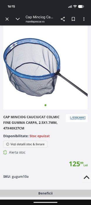 Vând cap și coadă minciog