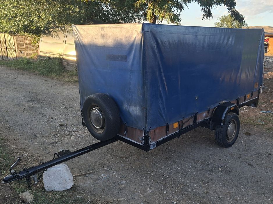 Vand remorca 750 Kg 3 metri lungime sau schimb cu vaci sau vitei