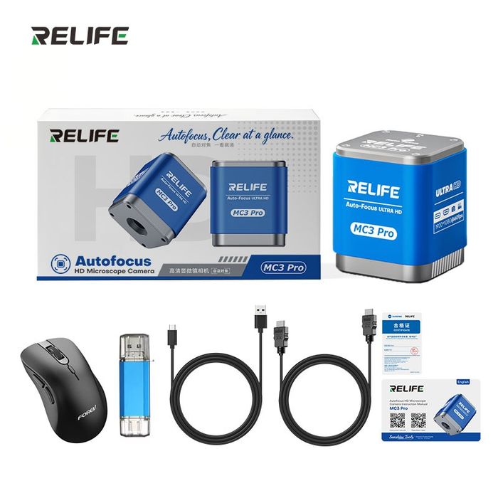 RELIFE MC3 Pro FHD Camera для микроскопа
