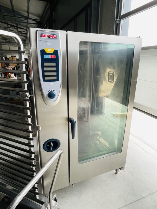 Готварски Конвектомат Rational SCC 202 Бг меню. Самоизмиване Нов!