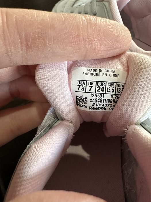 маратонки за момиче, Reebok