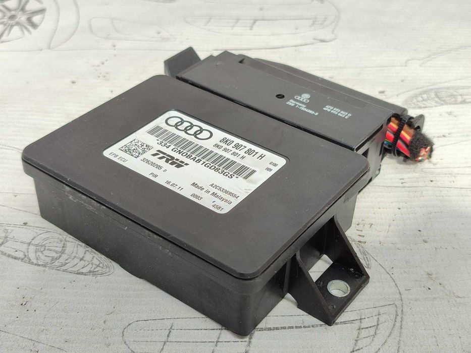 Unitate control frâna de mână Audi A5 8TA CDNB 132kW COD: 8K0907801H 2011 / [2009-2016] / (5F3)