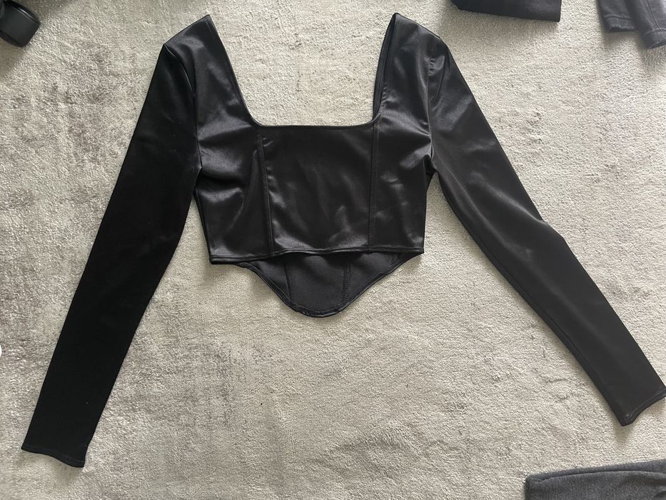 Блуза с дълъг ръкав H&M