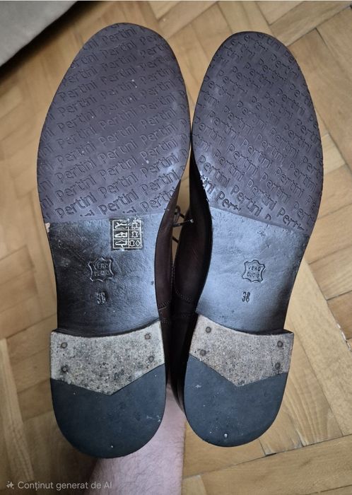 Pantofi de lux Ago e Spago, Handmade in Italy, Bărbați - 38