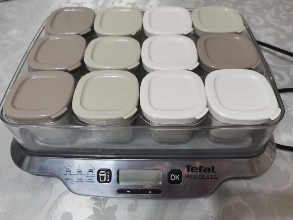Йогуртница Tefal с 12 стаканчиками
