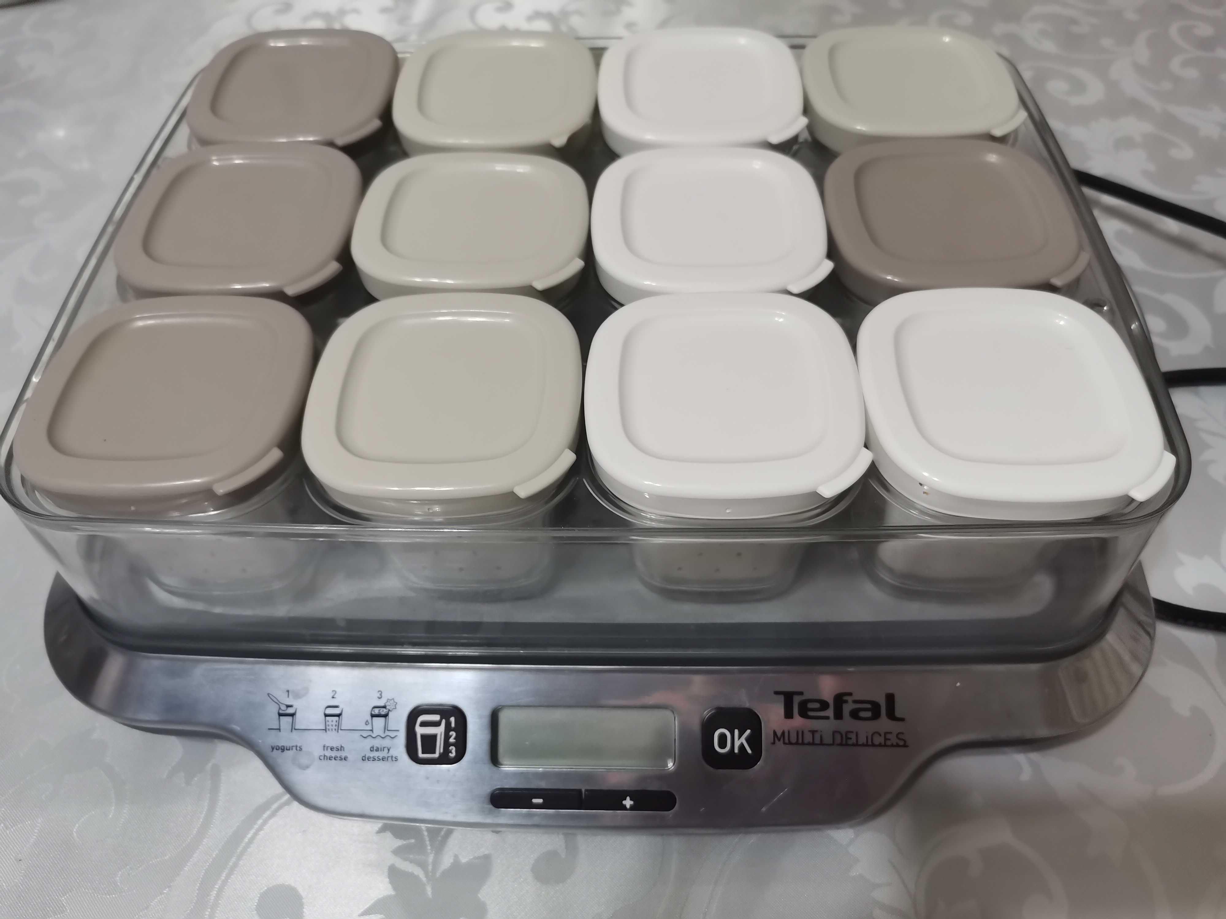 Йогуртница Tefal с 12 стаканчиками: 25 000 тг. - Прочая техника для кухни  Актау на Olx