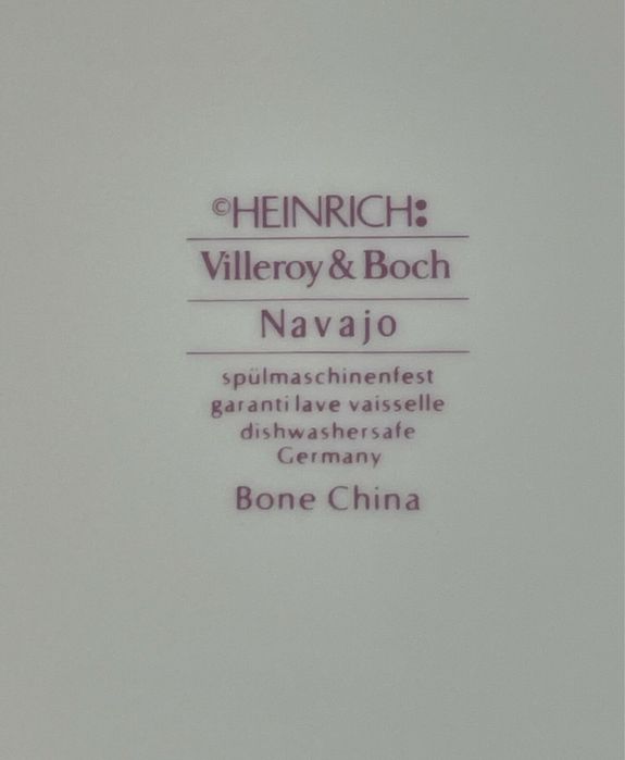 Троен сет от костен порцелан на Villeroy & Boch Heinrich Navajo