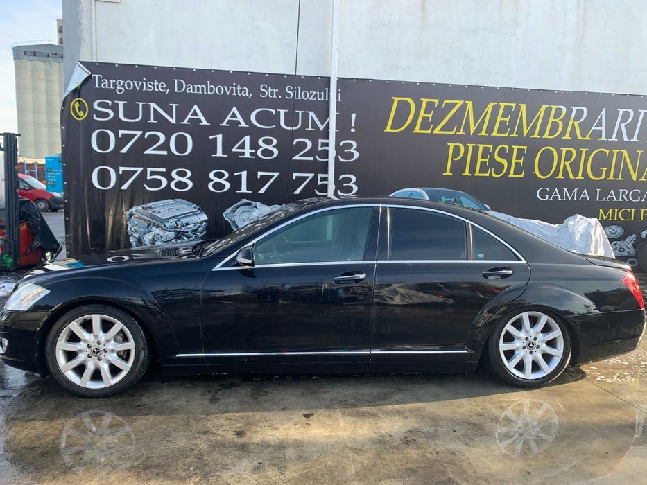 Dezmembrez mercedes s class w221 s320D/far w221/bara w221/capota/