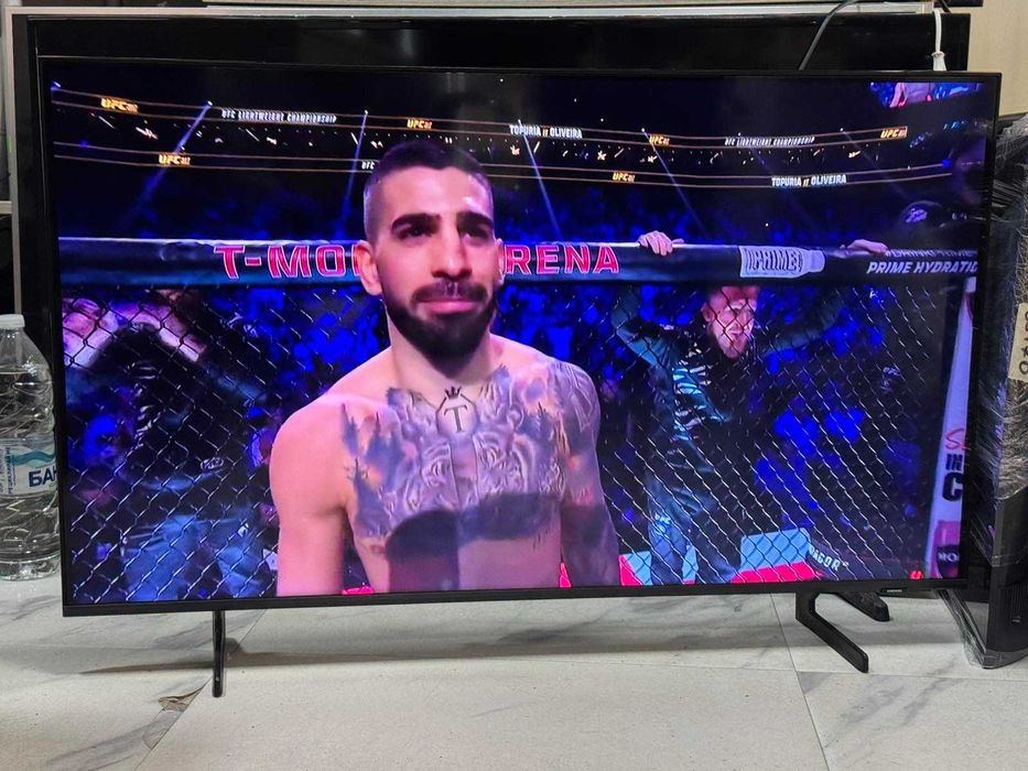 Смарт телевизор Samsung - 43Q60C, 43'', QLED, 4K, черен