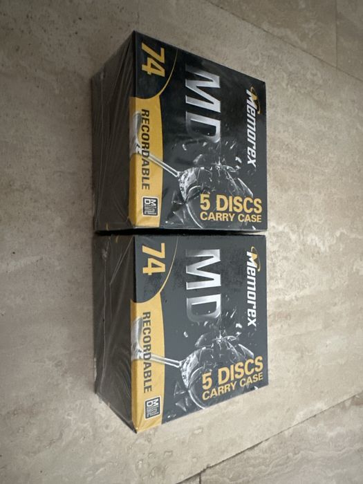 10 minidisc audio sigilate Memorex