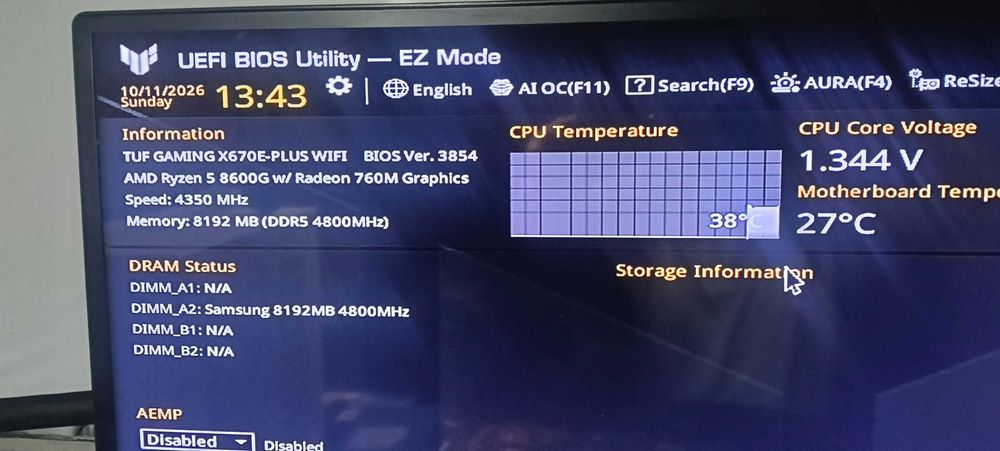 Kit Gaming AM5: Placă de bază ASUS TUF X670E-PLUS WIFI + Procesor 8600g 1000 fix oferta