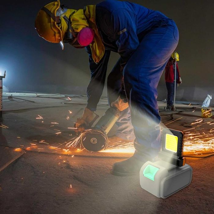 LED работна лампа за Makita DeWALT Milwaukee Bosch