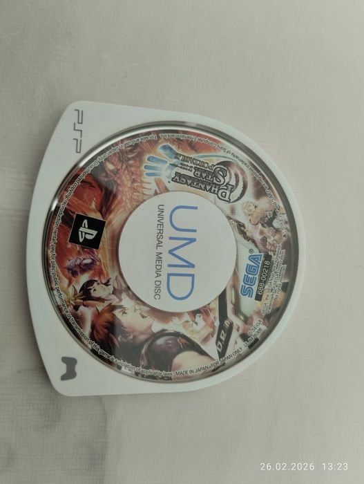 PSP игра Phantasy star